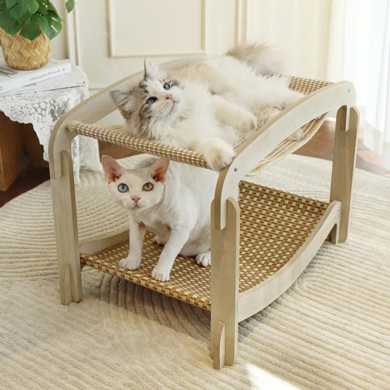 TwinPaws Bed | Cat Bunk Bed - 