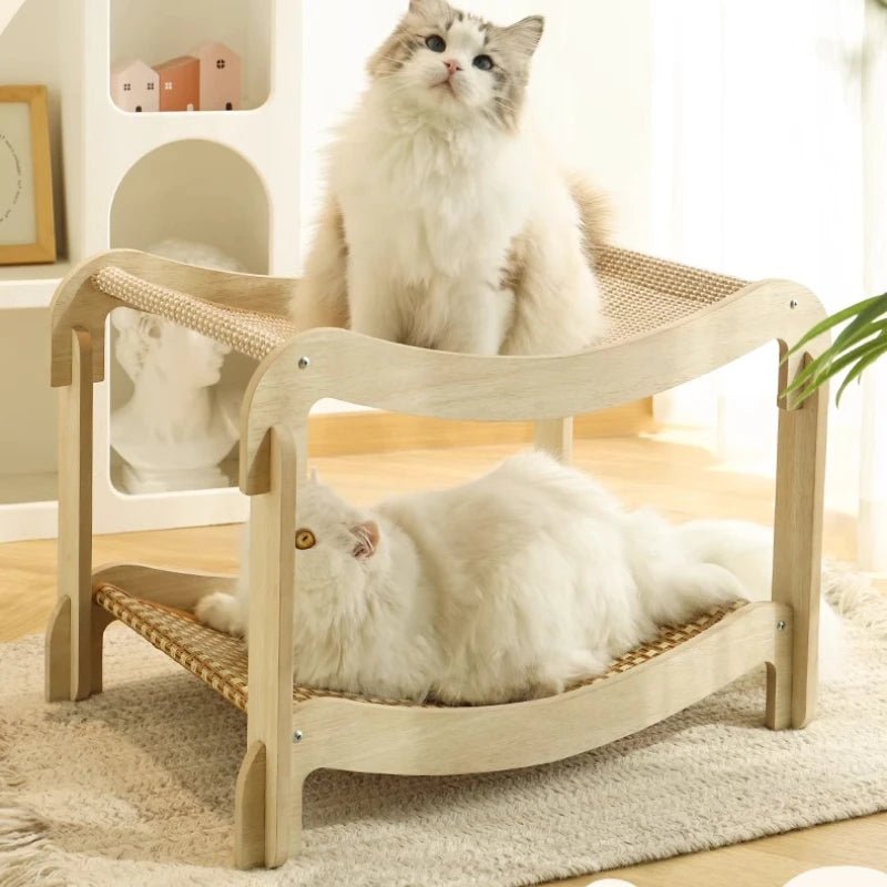 TwinPaws Bed | Cat Bunk Bed - 