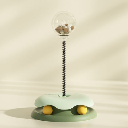 WhiskerTwist | 2 - in - 1 Cat Food Toy - 